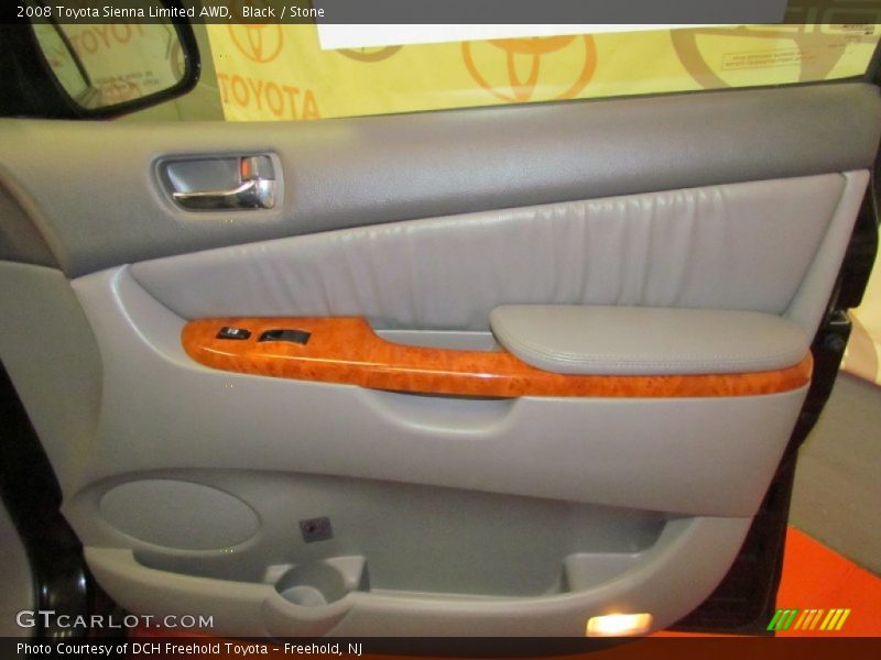 Black / Stone 2008 Toyota Sienna Limited AWD