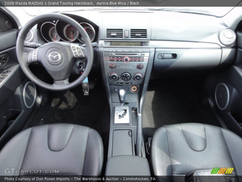 Dashboard of 2008 MAZDA3 s Grand Touring Hatchback