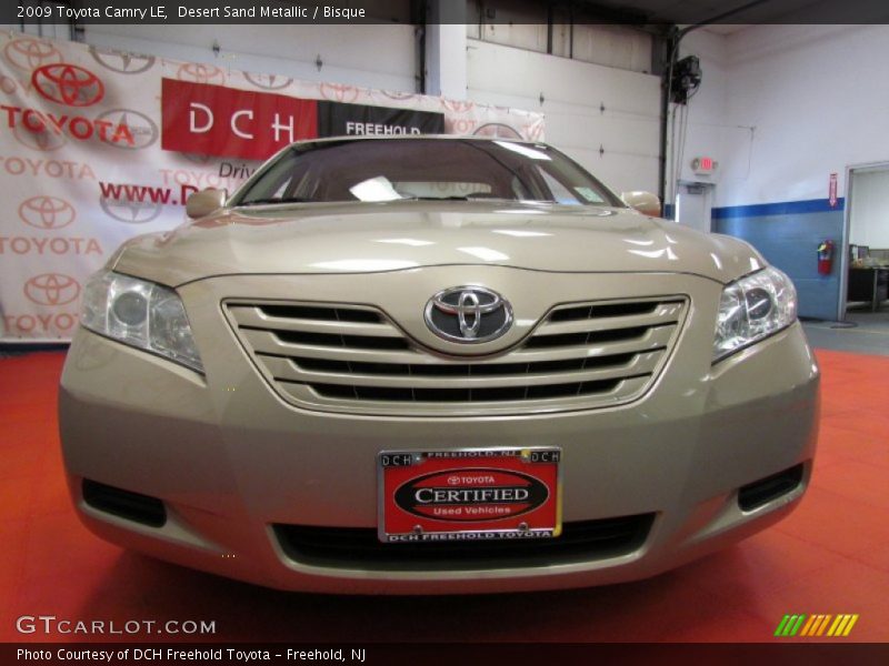 Desert Sand Metallic / Bisque 2009 Toyota Camry LE