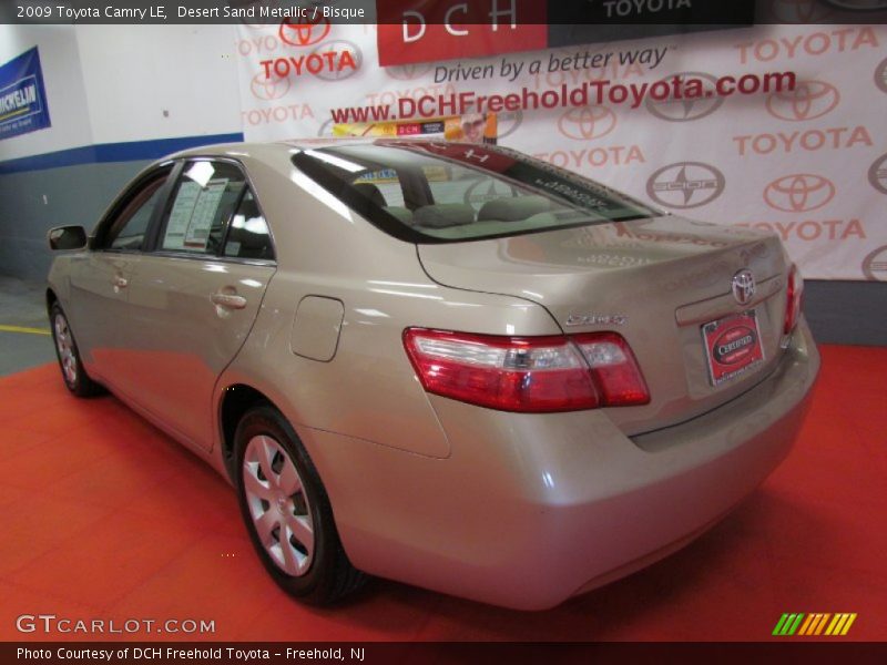 Desert Sand Metallic / Bisque 2009 Toyota Camry LE