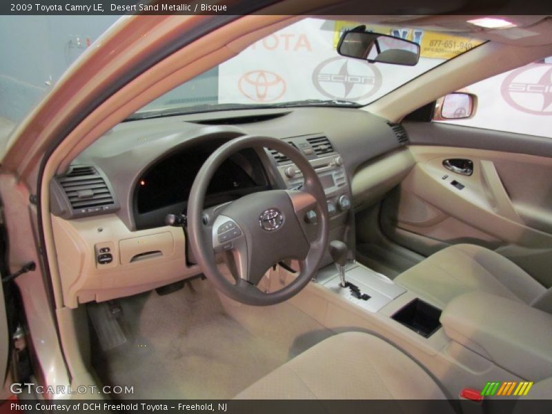 Desert Sand Metallic / Bisque 2009 Toyota Camry LE