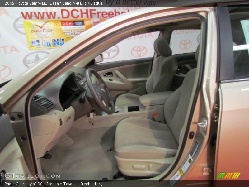 Desert Sand Metallic / Bisque 2009 Toyota Camry LE