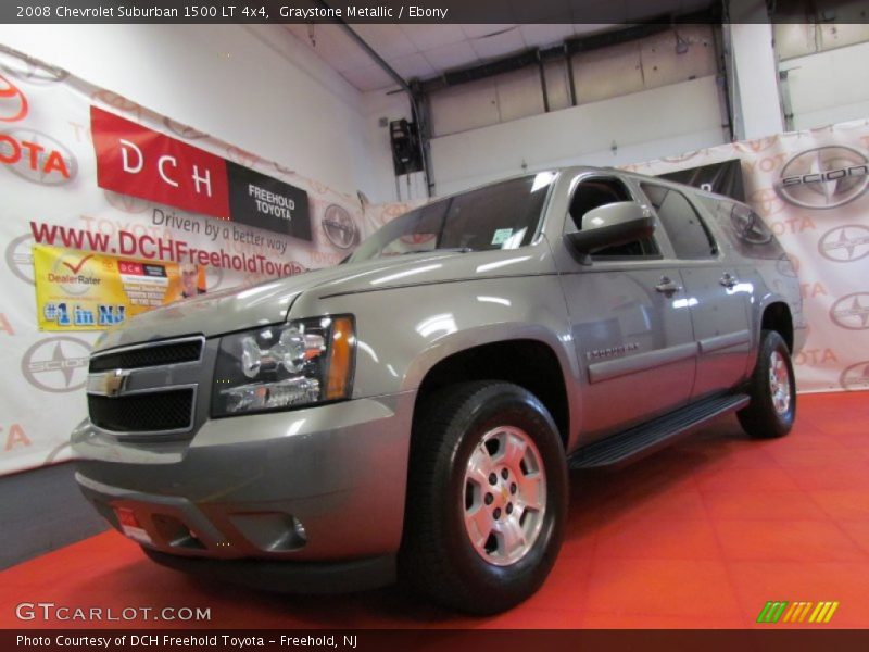 Graystone Metallic / Ebony 2008 Chevrolet Suburban 1500 LT 4x4