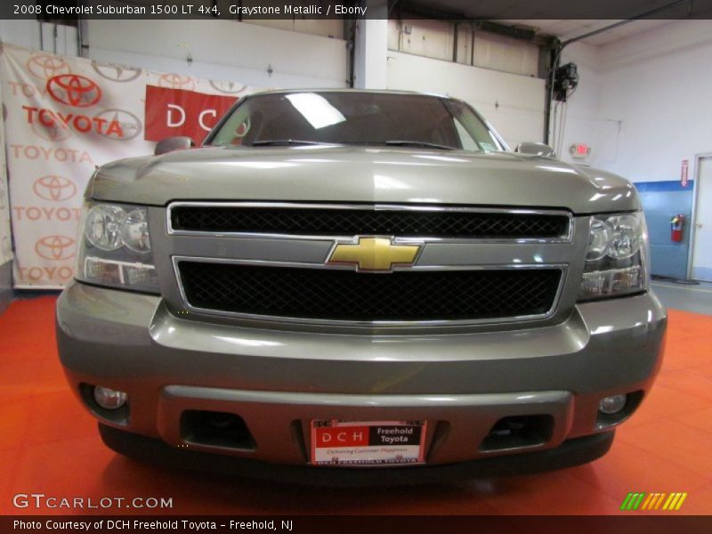 Graystone Metallic / Ebony 2008 Chevrolet Suburban 1500 LT 4x4