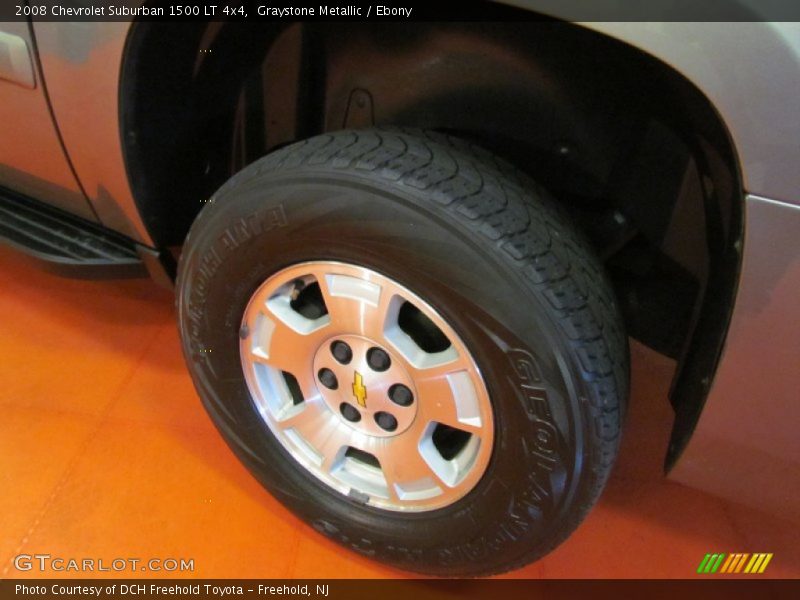 Graystone Metallic / Ebony 2008 Chevrolet Suburban 1500 LT 4x4