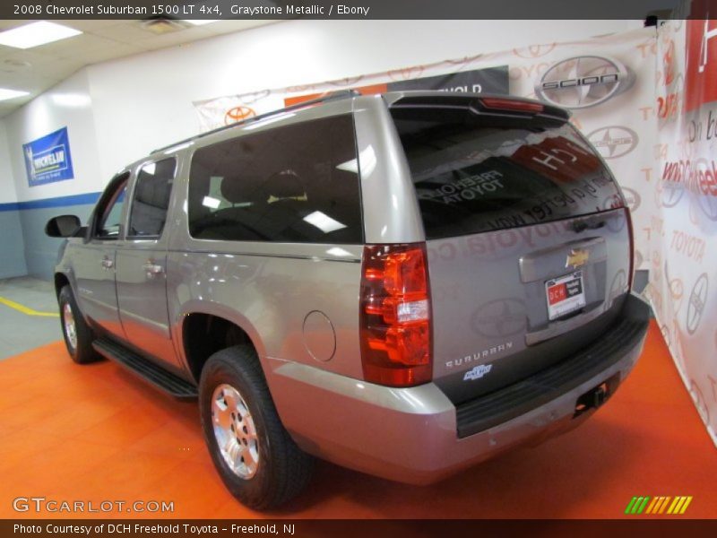 Graystone Metallic / Ebony 2008 Chevrolet Suburban 1500 LT 4x4