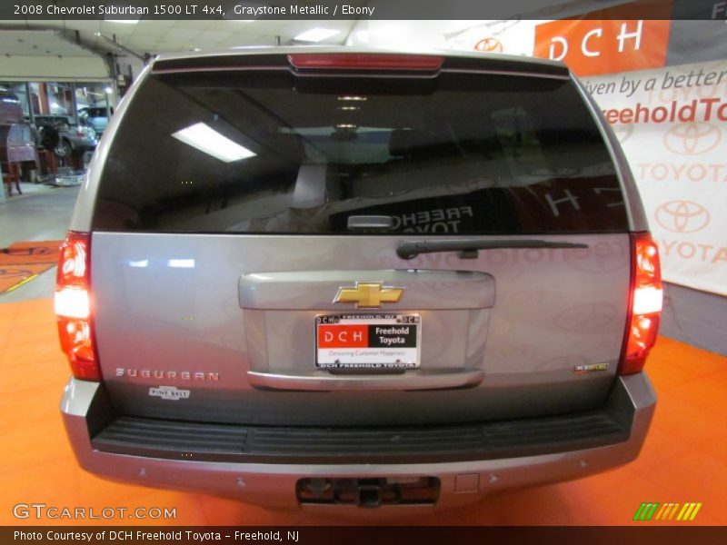 Graystone Metallic / Ebony 2008 Chevrolet Suburban 1500 LT 4x4