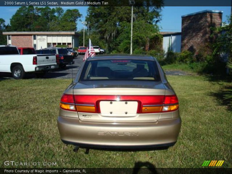 Medium Gold / Medium Tan 2000 Saturn L Series LS1 Sedan