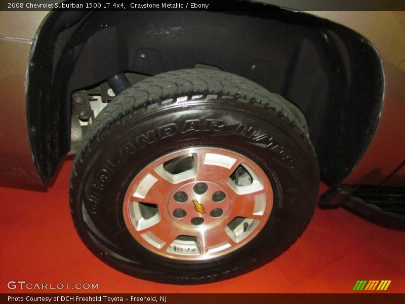 Graystone Metallic / Ebony 2008 Chevrolet Suburban 1500 LT 4x4