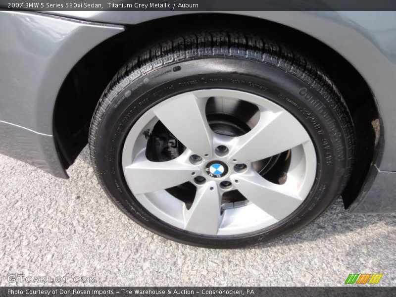  2007 5 Series 530xi Sedan Wheel