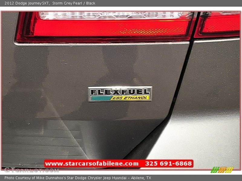 Storm Grey Pearl / Black 2012 Dodge Journey SXT