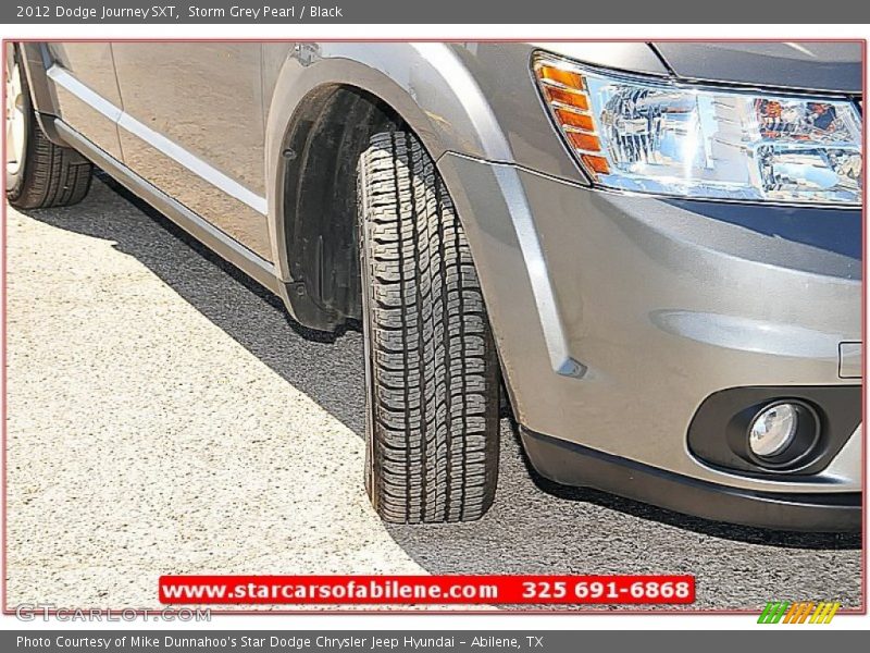 Storm Grey Pearl / Black 2012 Dodge Journey SXT