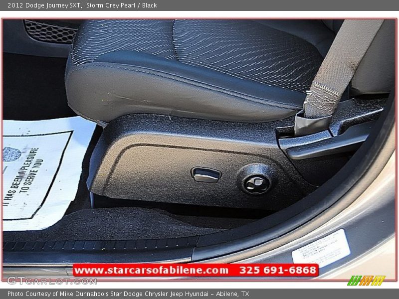Storm Grey Pearl / Black 2012 Dodge Journey SXT