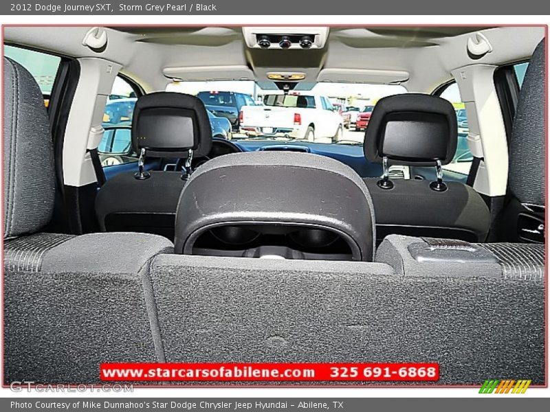 Storm Grey Pearl / Black 2012 Dodge Journey SXT