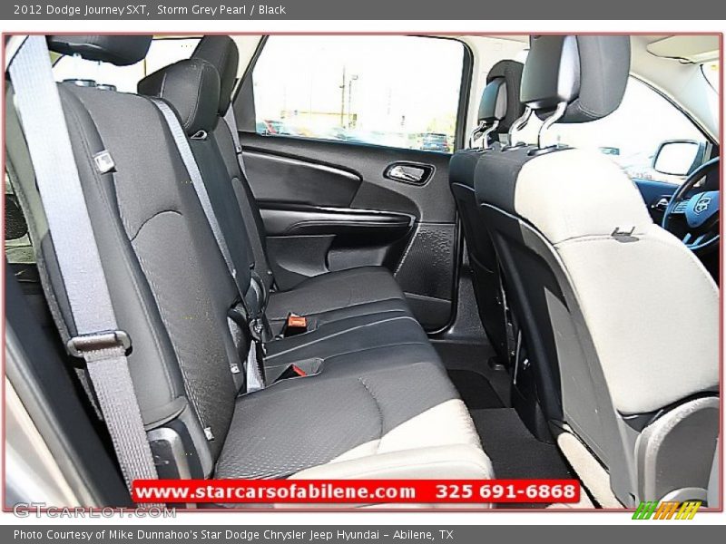 Storm Grey Pearl / Black 2012 Dodge Journey SXT
