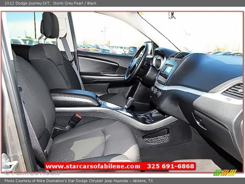 Storm Grey Pearl / Black 2012 Dodge Journey SXT
