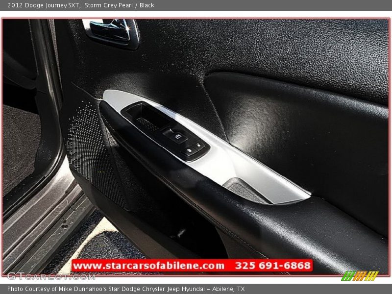 Storm Grey Pearl / Black 2012 Dodge Journey SXT