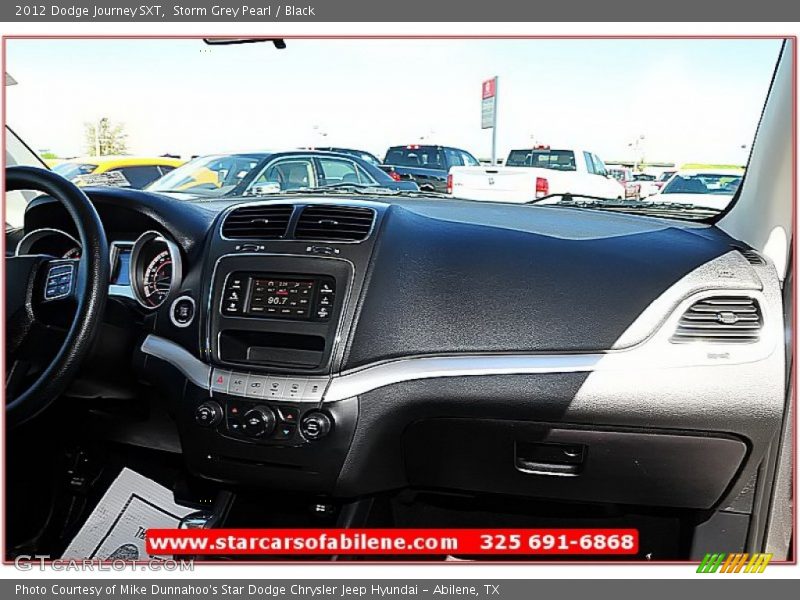 Storm Grey Pearl / Black 2012 Dodge Journey SXT