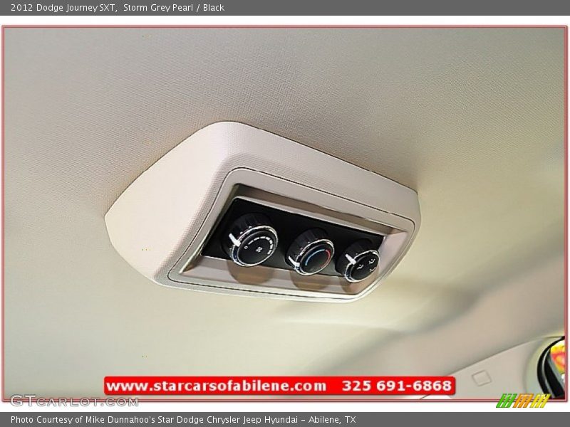 Storm Grey Pearl / Black 2012 Dodge Journey SXT