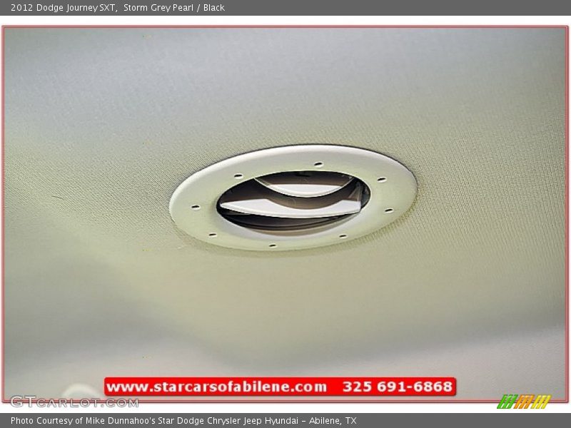 Storm Grey Pearl / Black 2012 Dodge Journey SXT