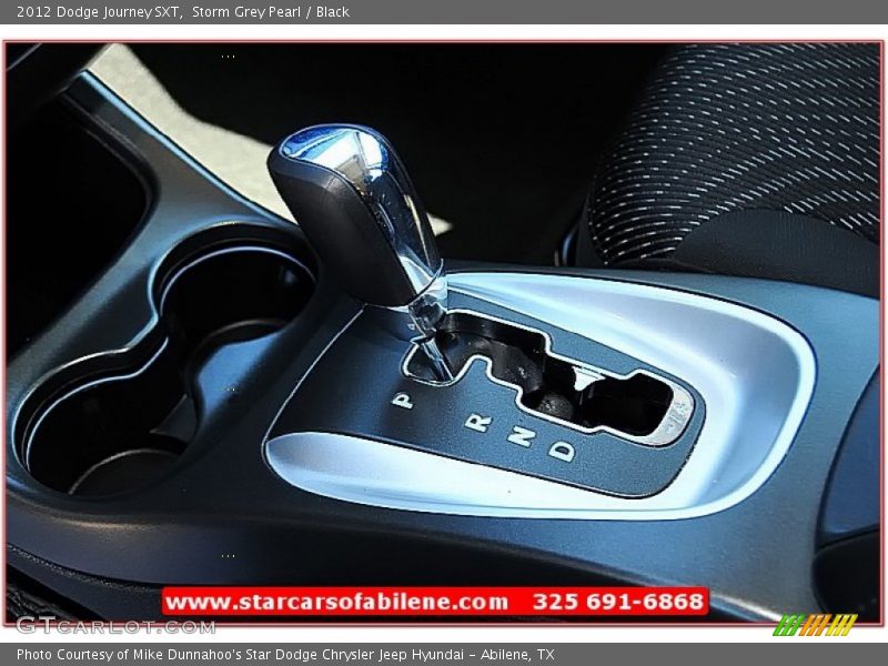 Storm Grey Pearl / Black 2012 Dodge Journey SXT
