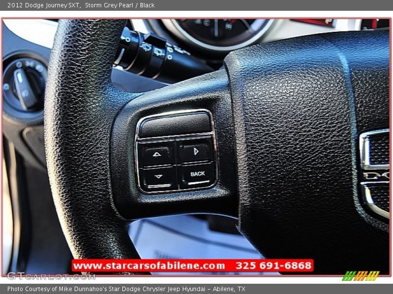 Storm Grey Pearl / Black 2012 Dodge Journey SXT