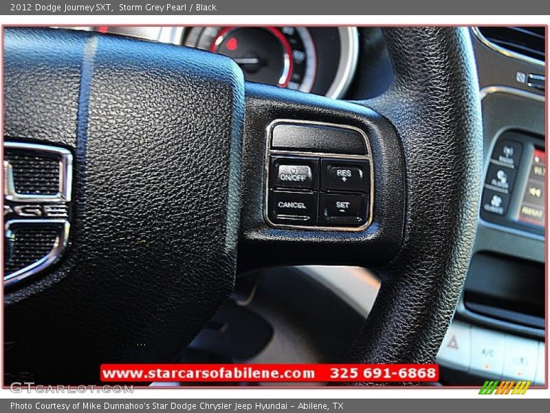 Storm Grey Pearl / Black 2012 Dodge Journey SXT