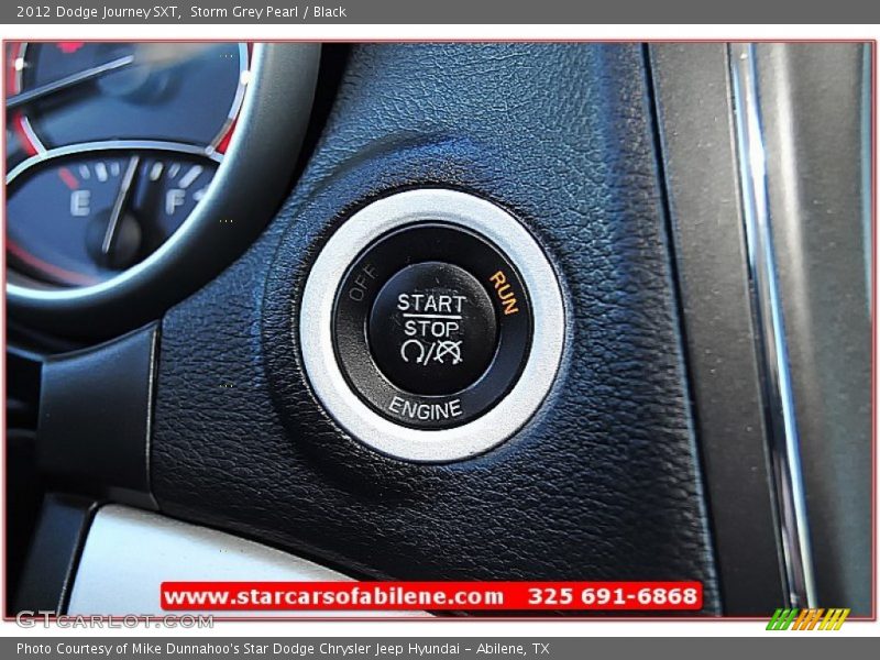 Storm Grey Pearl / Black 2012 Dodge Journey SXT