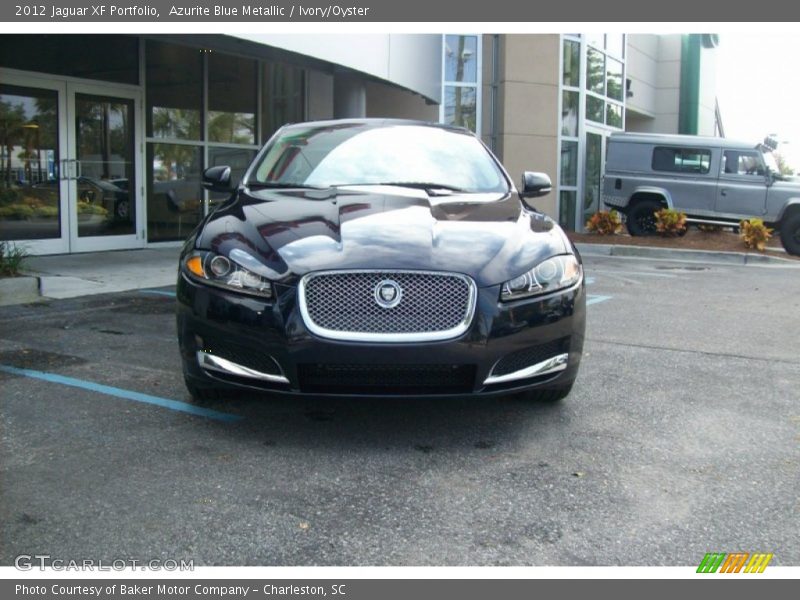 Azurite Blue Metallic / Ivory/Oyster 2012 Jaguar XF Portfolio
