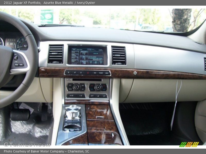 Azurite Blue Metallic / Ivory/Oyster 2012 Jaguar XF Portfolio
