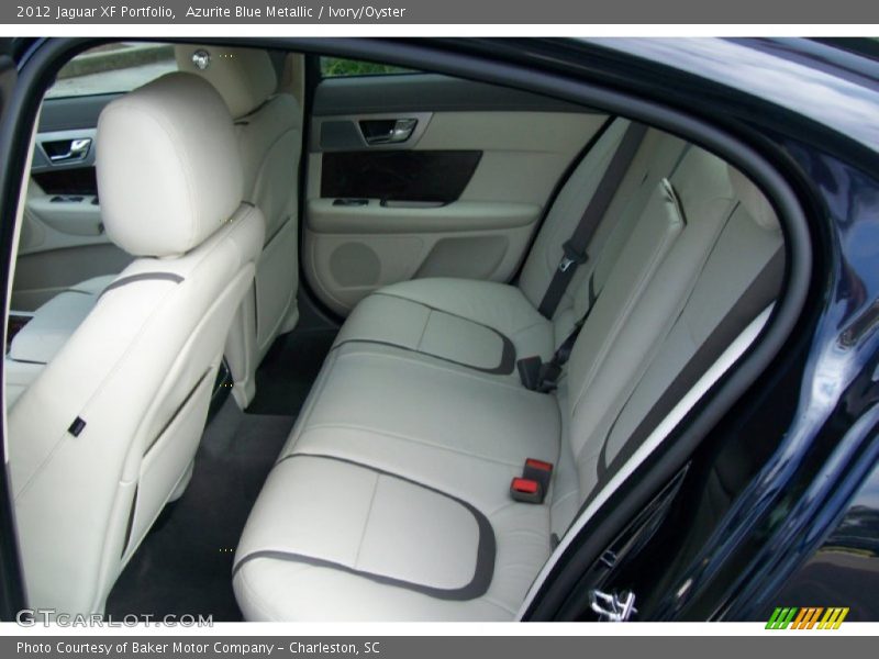 Rear Seat of 2012 XF Portfolio