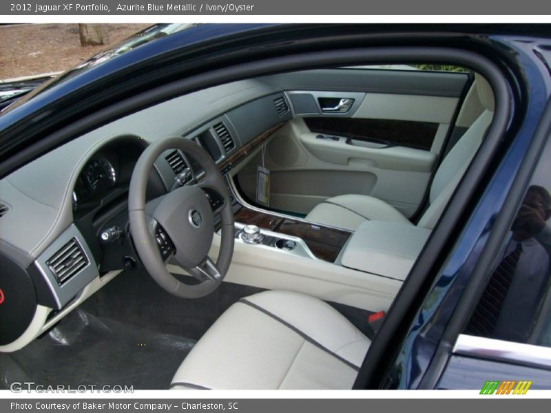 Front Seat of 2012 XF Portfolio