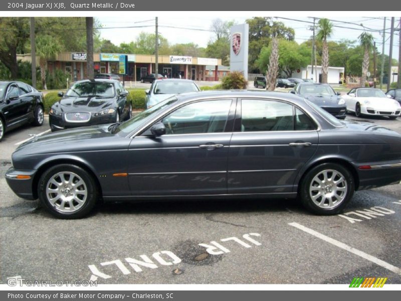 Quartz Metallic / Dove 2004 Jaguar XJ XJ8
