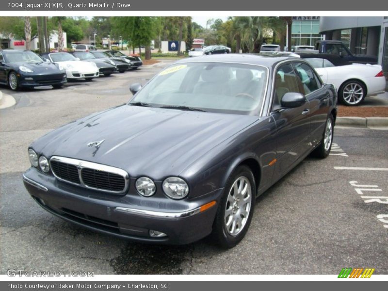 Quartz Metallic / Dove 2004 Jaguar XJ XJ8