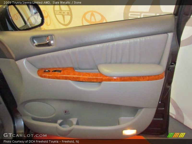 Slate Metallic / Stone 2009 Toyota Sienna Limited AWD