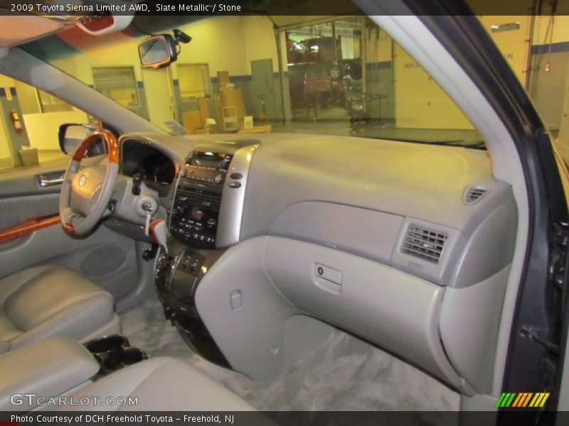 Slate Metallic / Stone 2009 Toyota Sienna Limited AWD