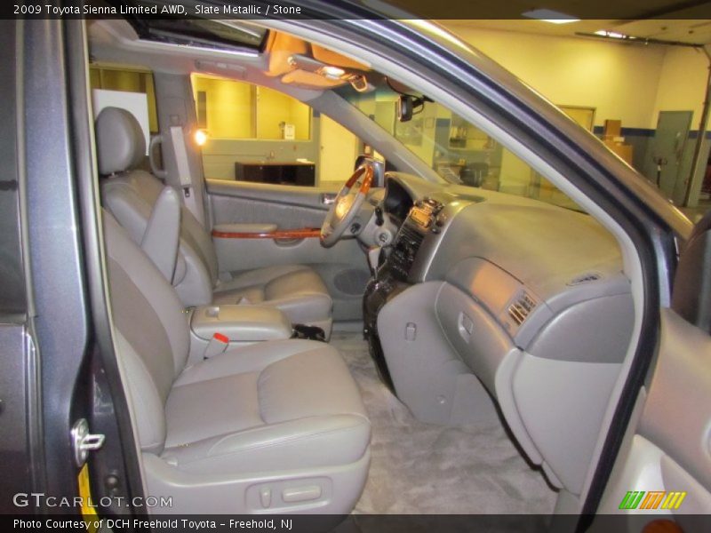 Slate Metallic / Stone 2009 Toyota Sienna Limited AWD