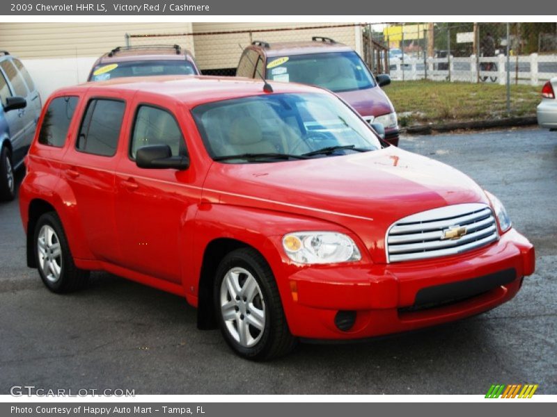 Victory Red / Cashmere 2009 Chevrolet HHR LS