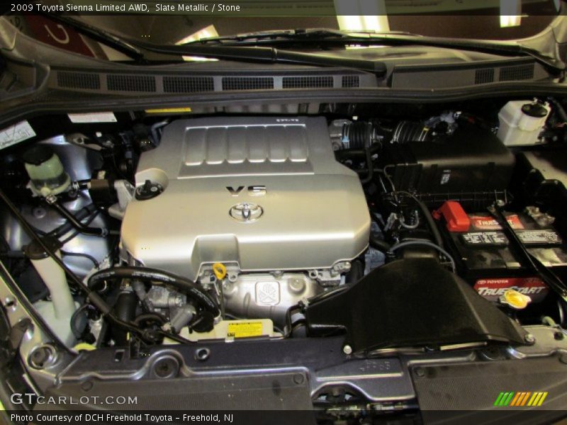 Slate Metallic / Stone 2009 Toyota Sienna Limited AWD