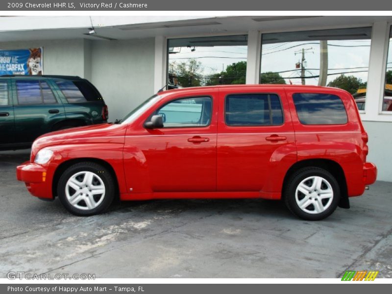 Victory Red / Cashmere 2009 Chevrolet HHR LS