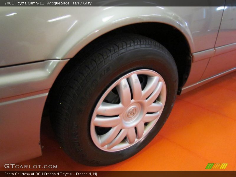 Antique Sage Pearl / Gray 2001 Toyota Camry LE