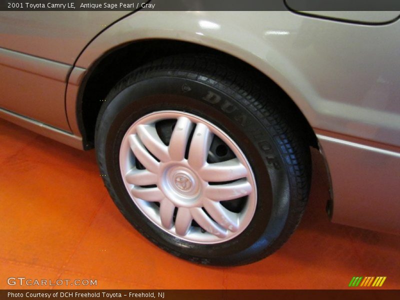 Antique Sage Pearl / Gray 2001 Toyota Camry LE