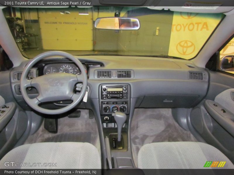 Antique Sage Pearl / Gray 2001 Toyota Camry LE
