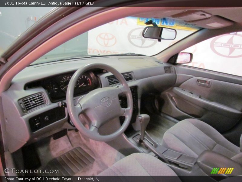 Antique Sage Pearl / Gray 2001 Toyota Camry LE