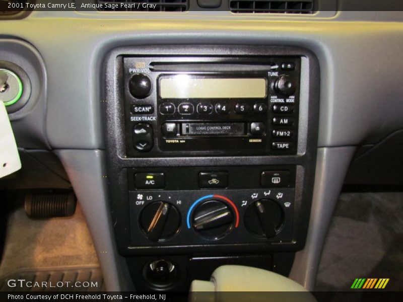 Antique Sage Pearl / Gray 2001 Toyota Camry LE