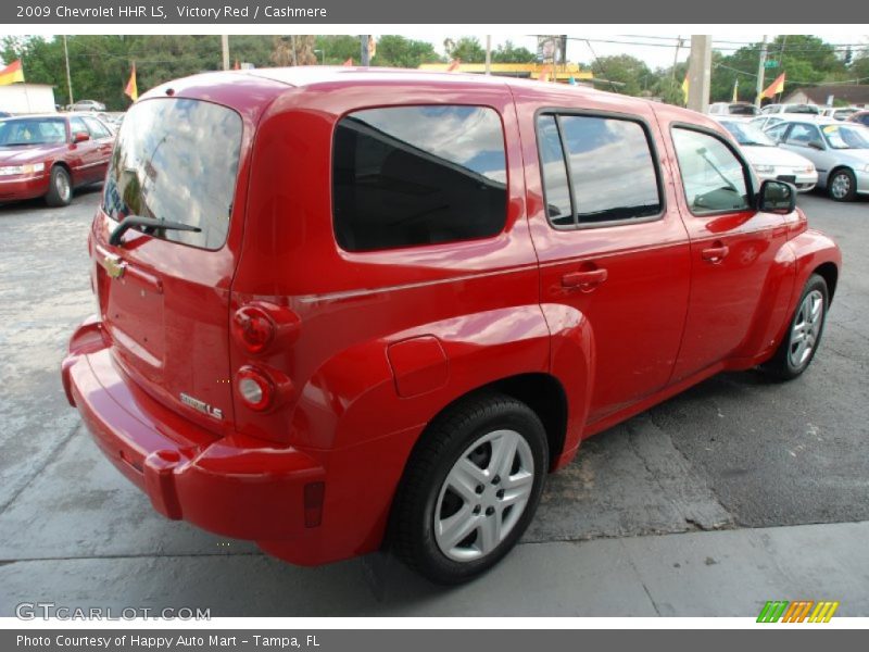 Victory Red / Cashmere 2009 Chevrolet HHR LS