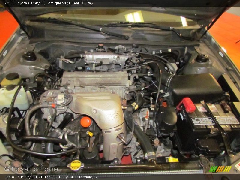 Antique Sage Pearl / Gray 2001 Toyota Camry LE