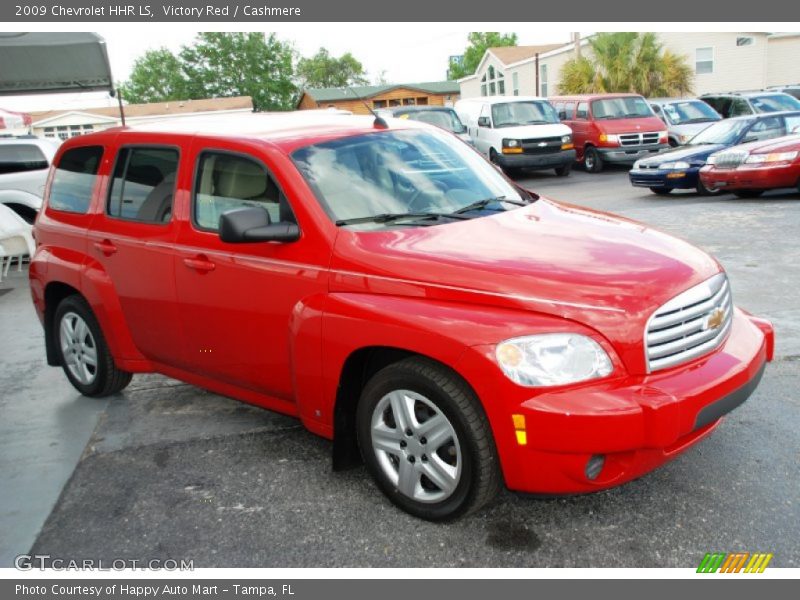 Victory Red / Cashmere 2009 Chevrolet HHR LS