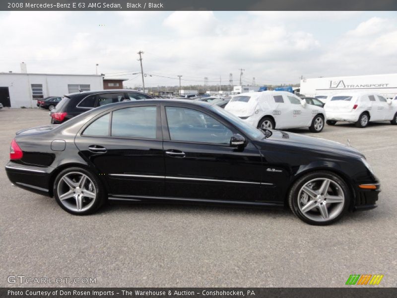  2008 E 63 AMG Sedan Black