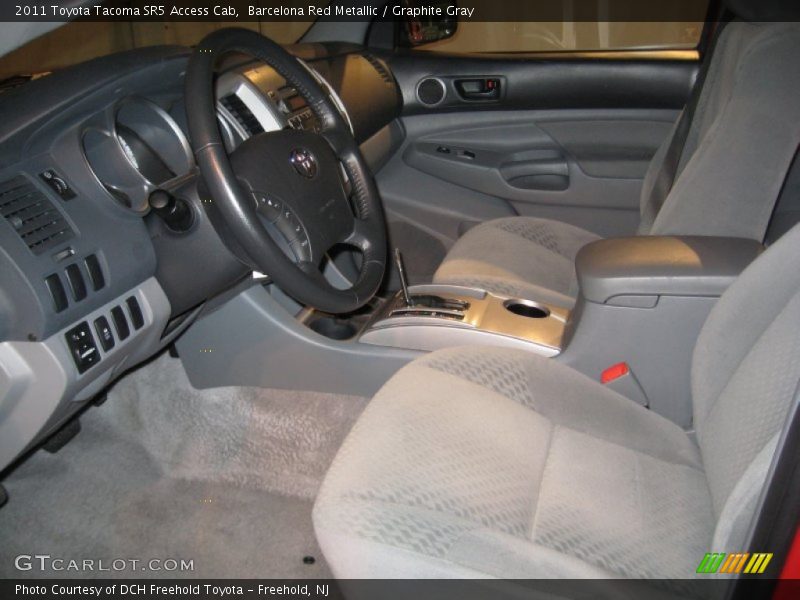 Barcelona Red Metallic / Graphite Gray 2011 Toyota Tacoma SR5 Access Cab